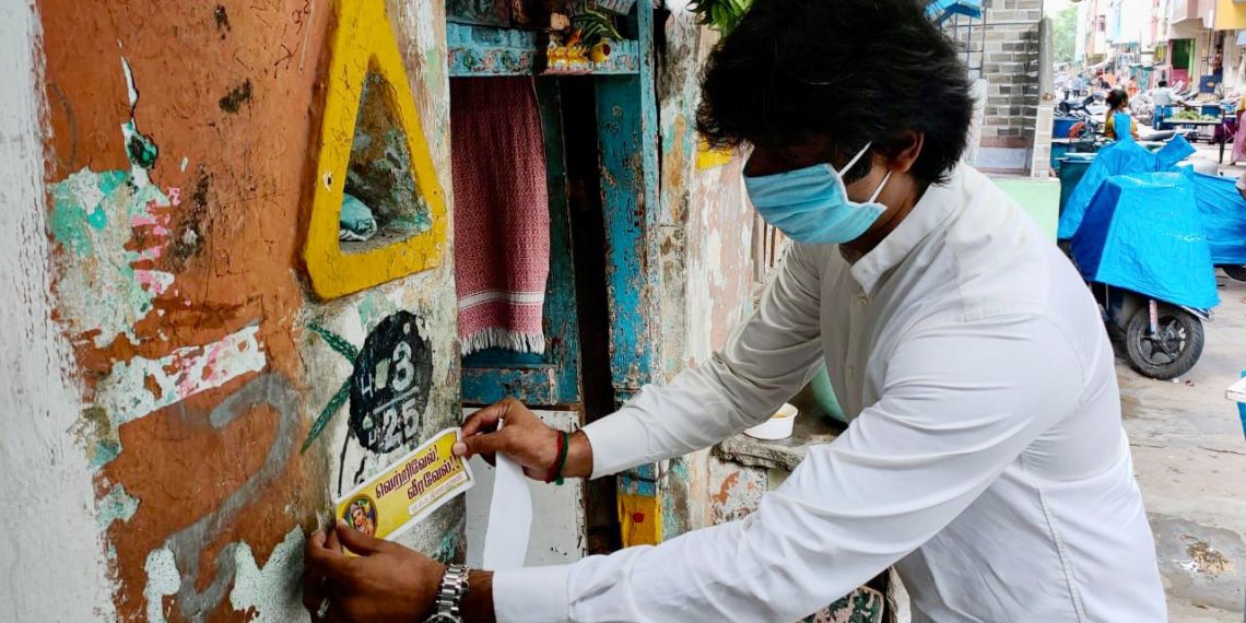 10 லட்சம் வீடுகளில் “வெற்றிவேல் வீரவேல்” ஸ்டிக்கர் அதிரடி காட்டும் பா.ஜ.க இளைஞரணி !திகைப்பில் தி.மு.க